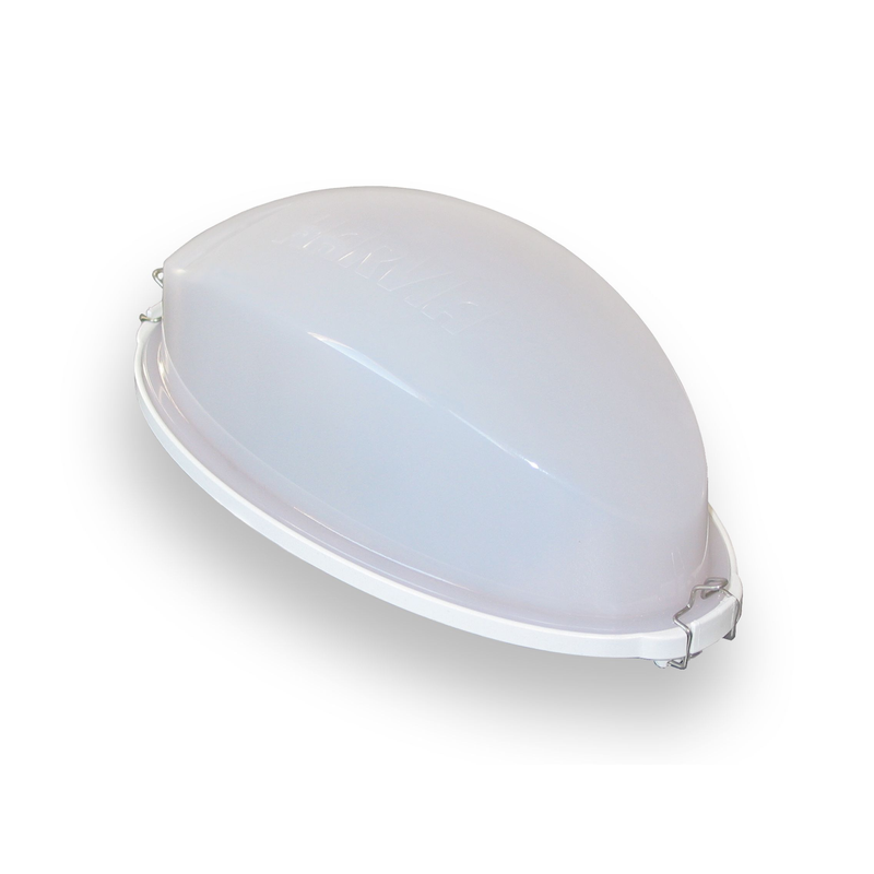 Bastubelysning Lampa Vit Harvia