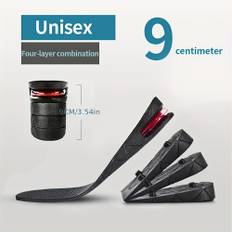 TEMU 1pc Invisible Height Increasing Insole - Adjustable Air Cushion Supports Adjustable Height, Insole
