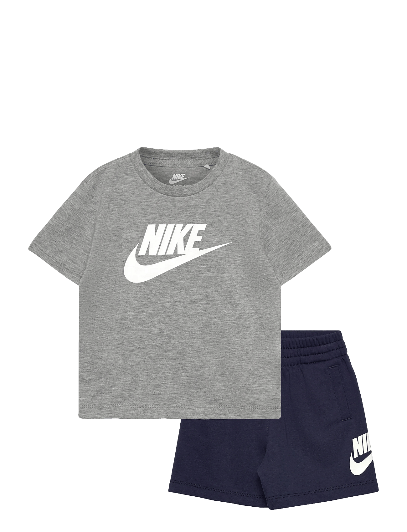 Nike Nike Club Tee & Short Set - Grey - 98/104