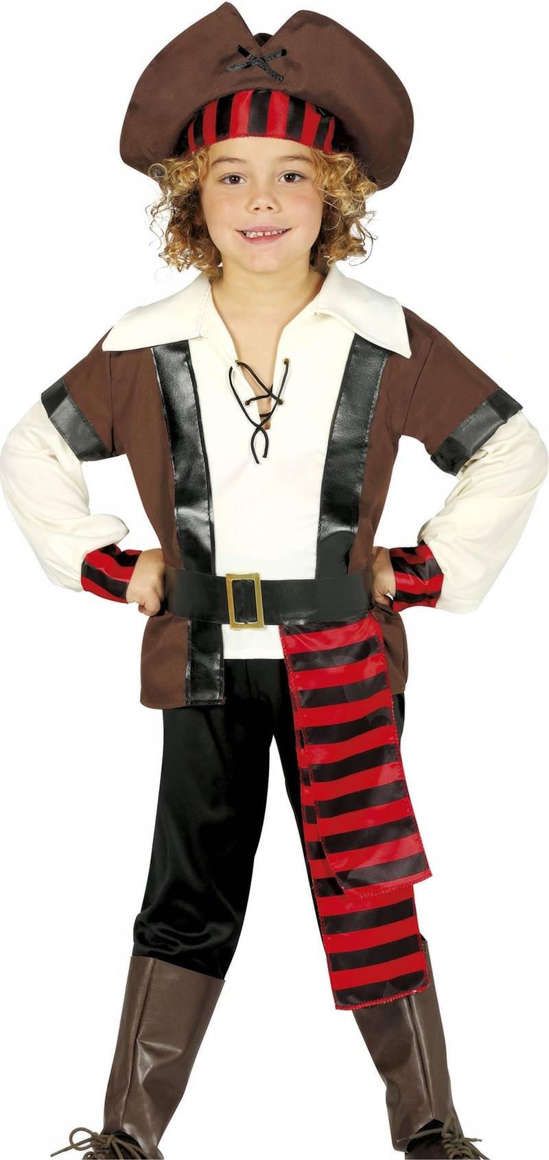 Sørøver kostume 10-12 år.