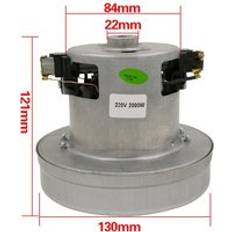 Py -29 220v -240v 2000w universell dammsugarmotor stor effekt 130mm diameter dammsugare tillbehör utbytessats