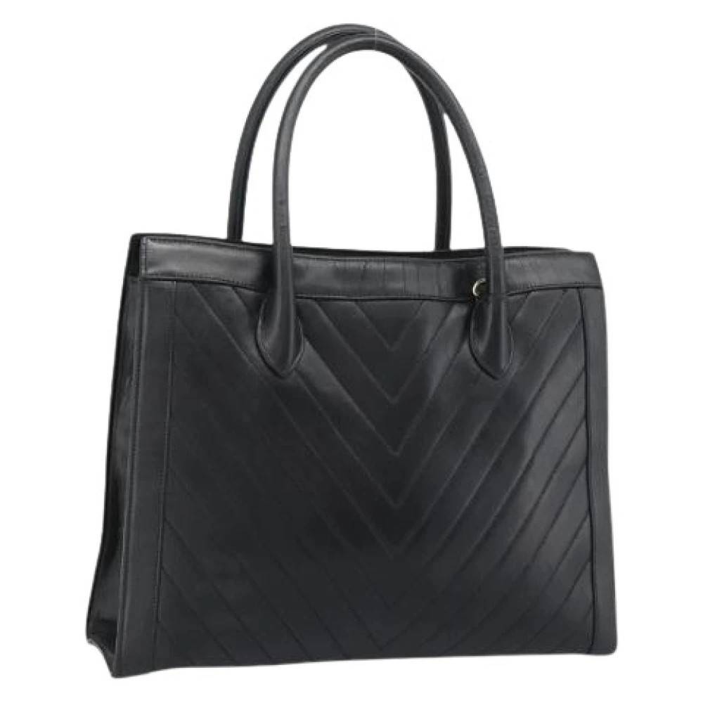 Chanel Vintage Pre-owned Vintage Tote Bag - Vintage - Dame - Sort - ONE SIZE - Uld