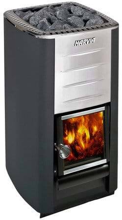 Harvia M3 Kaminpaket - M3 Premiumpaket Svartskorsten
