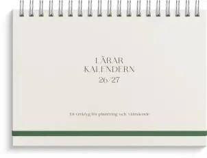 Stora Lärarkalendern Reflektion 2026-2027