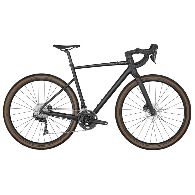 Scott Speedster Gravel 30 black 2023 - Shimano GRX 2x10sp - Syncros Race X25 - 074 / L56 / Black