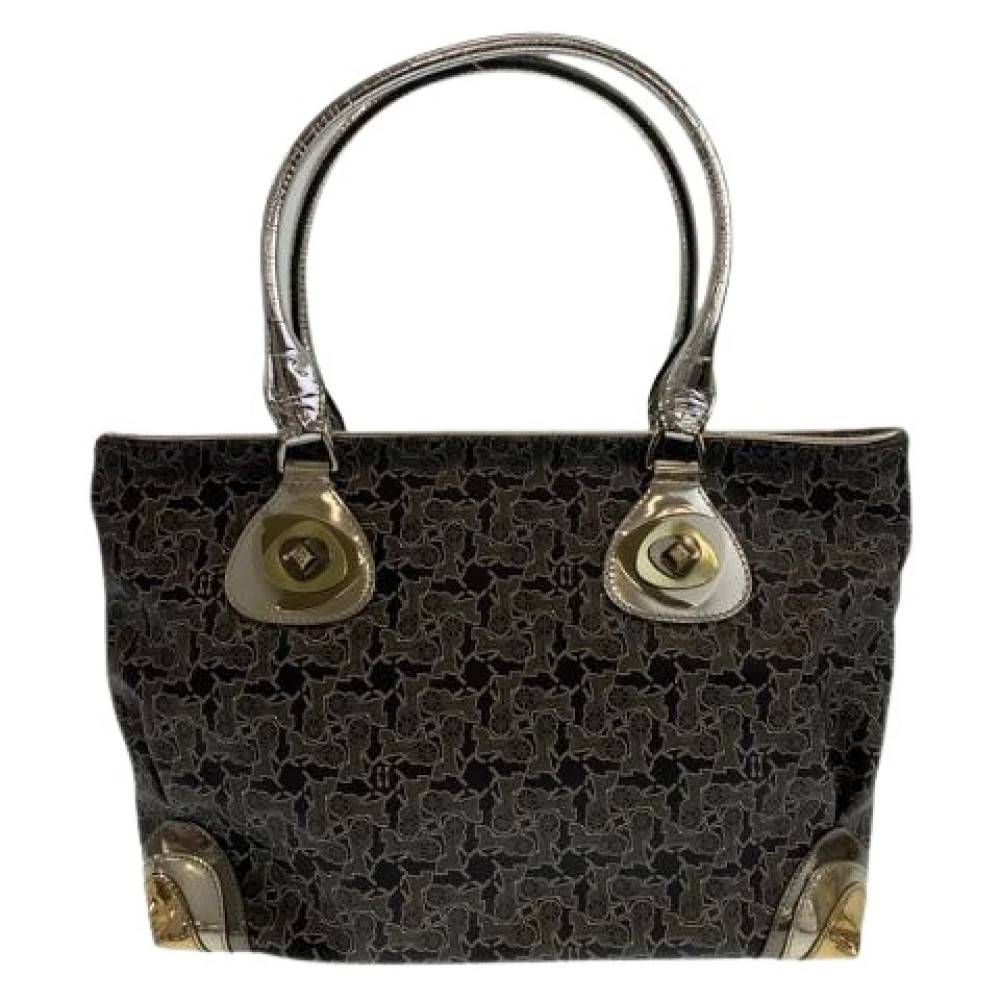 Celine Vintage Pre-owned Sulky PVC tote taske - Vintage - Dame - Grå - ONE SIZE - Uld