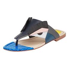 Fendi Leather mules
