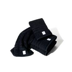 Kosta Linnewäfveri 2-pack Frottéhandduk 50x70 cm Svart - Handduk Tyg