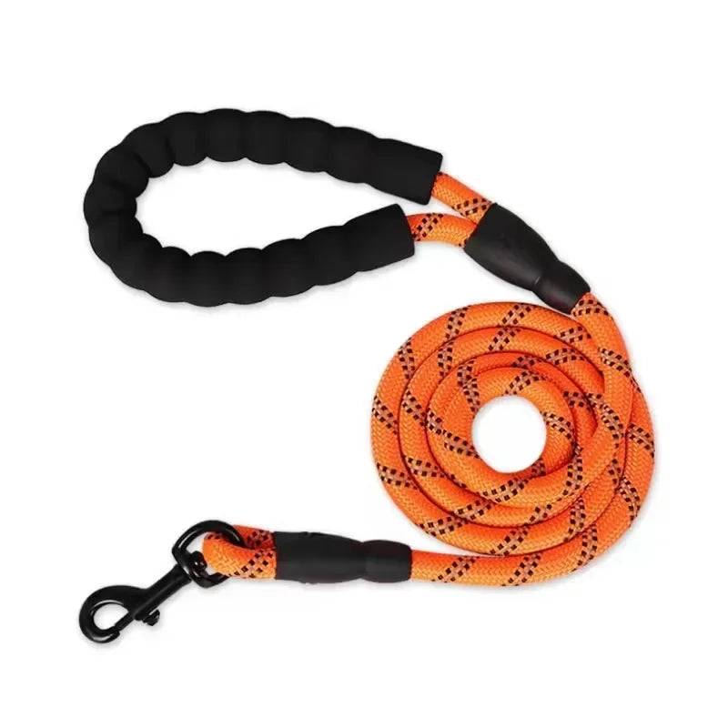 Strong Reflective Dog Leash - Orange / 1.2cm 1.5M (1.2cm 1.5M)