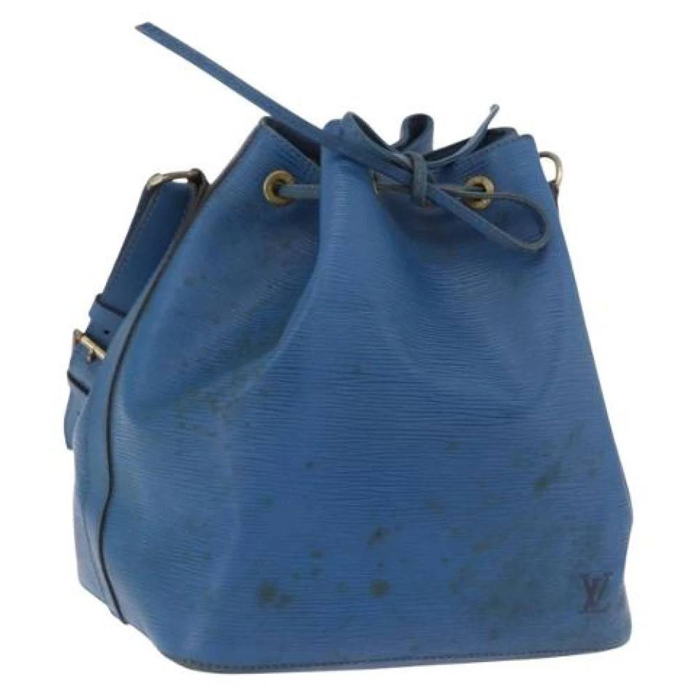 Louis Vuitton Vintage Pre-owned Laeder louis-vuitton-tasker - Vintage - Dame - Blå - ONE SIZE -