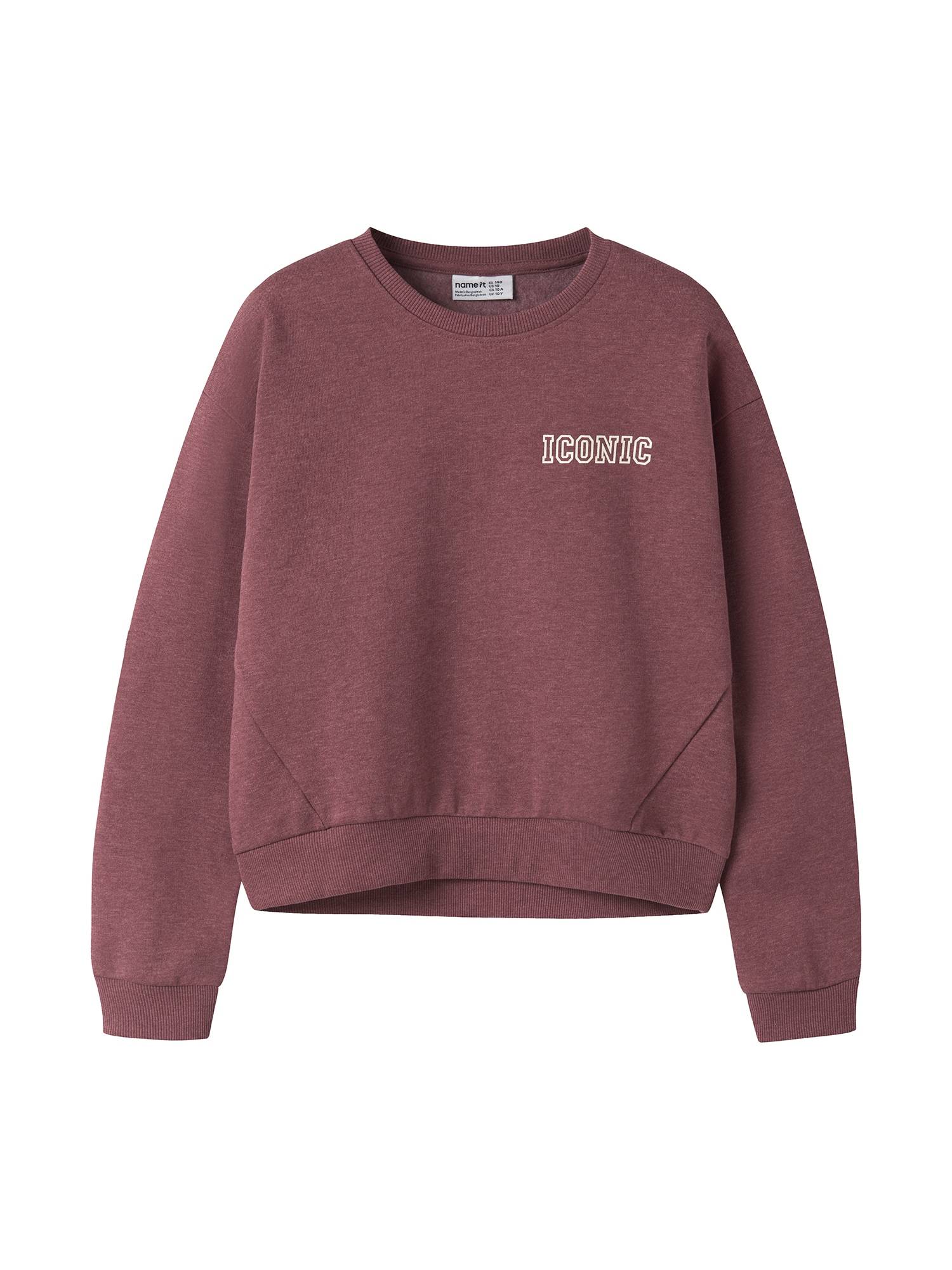 NAME IT Sweatshirt 'NKFVIMA'  creme / cyclam