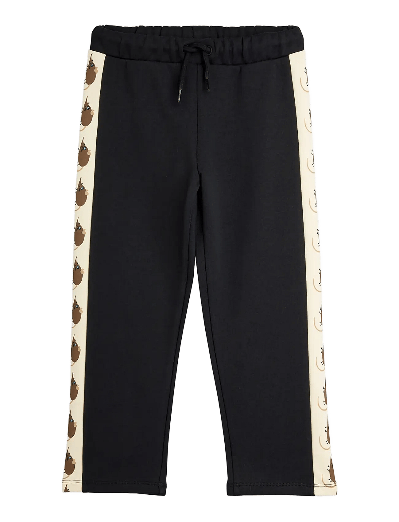 Mini Rodini Elephant Shrew Panel Sweatpants - Black - 128/134