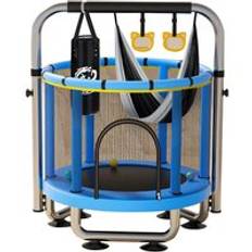 Trampoline indoor children's protection net home adult parent-child trampoline small kindergarten play equipment