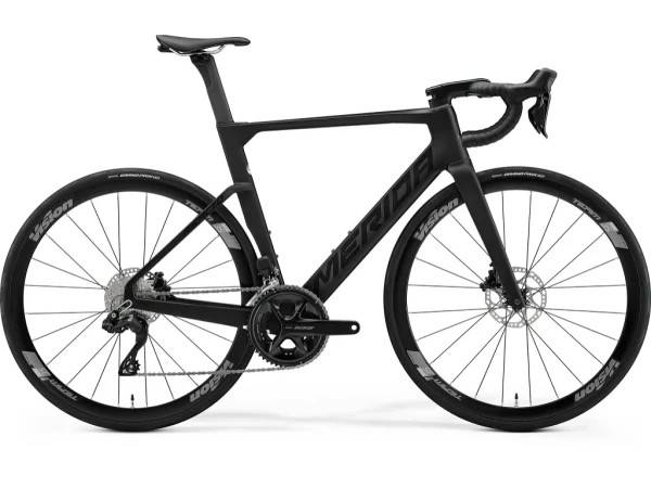 Merida Reacto 5000 racercykel carbon silk black/glossy dark silver - Cykelstørrelse Large
