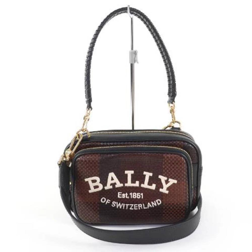 Bally Pre-owned - Pre-owned Chadd.i Läder Axelremsväska Vintage - Dam - ONE Size - Läder