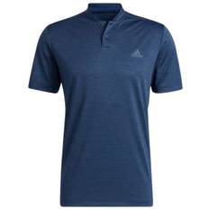 Adidas Textured Stripe Polo Shirt - Collegiate Navy/Crew Navy