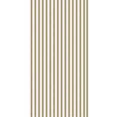 Ib Laursen Serviet M/grønne Striber 16 stk pr Pakke - L:40 B:40 cm Servetter Från Magasin - Grøn (L:40 B:40 cm)