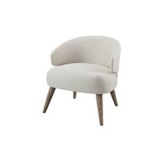 Novelle fåtölj sway natural - Vit