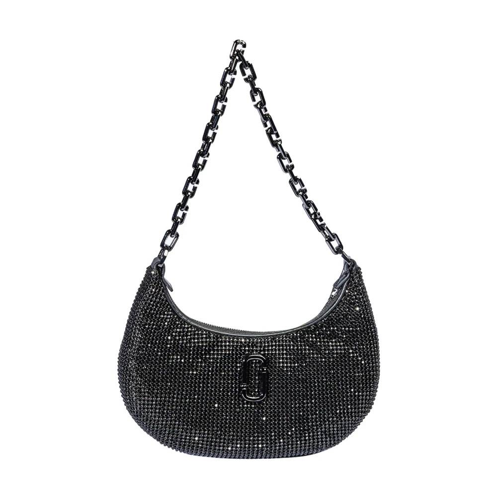 Marc Jacobs - The Rhinestone Small Curve Väskor - Dam - ONE Size - Läder