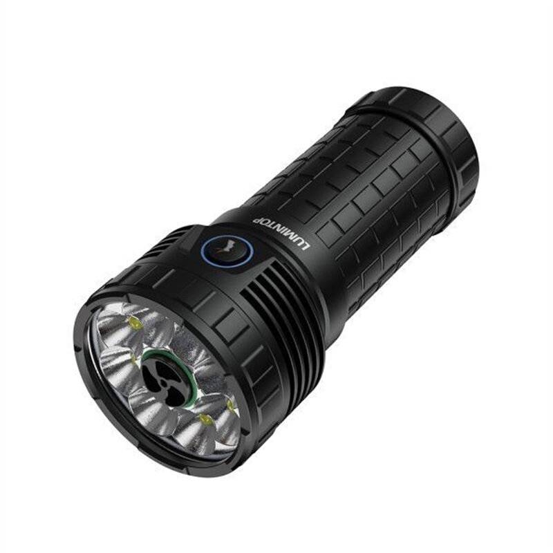 Lumintop MACH 26000LM 520M 234W Stark ficklampa 21700 USB-C-uppladdningsbar LED-fyrverkeri LCD-kraftdisplay Kraftbank