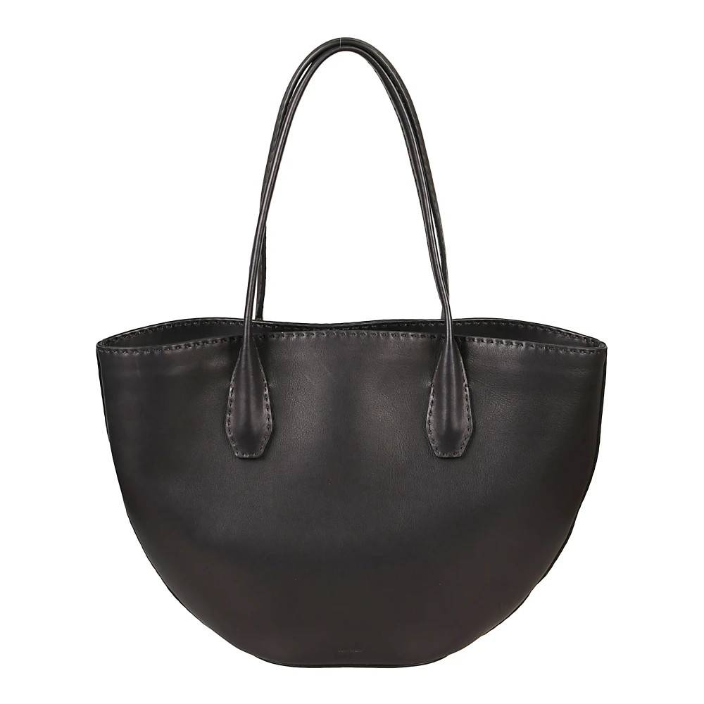 The Row Alger Tote - Tasker - Dame - Brun - ONE SIZE - Bomuld