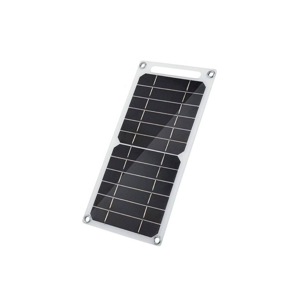 USB-Solpanel 6W 5V Vattentät Utomhusmobilladdare Camping Vandringsceller-Enhet
