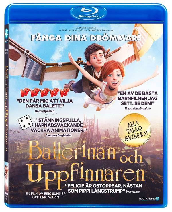 Ballerinan och uppfinnaren (Blu-Ray)
