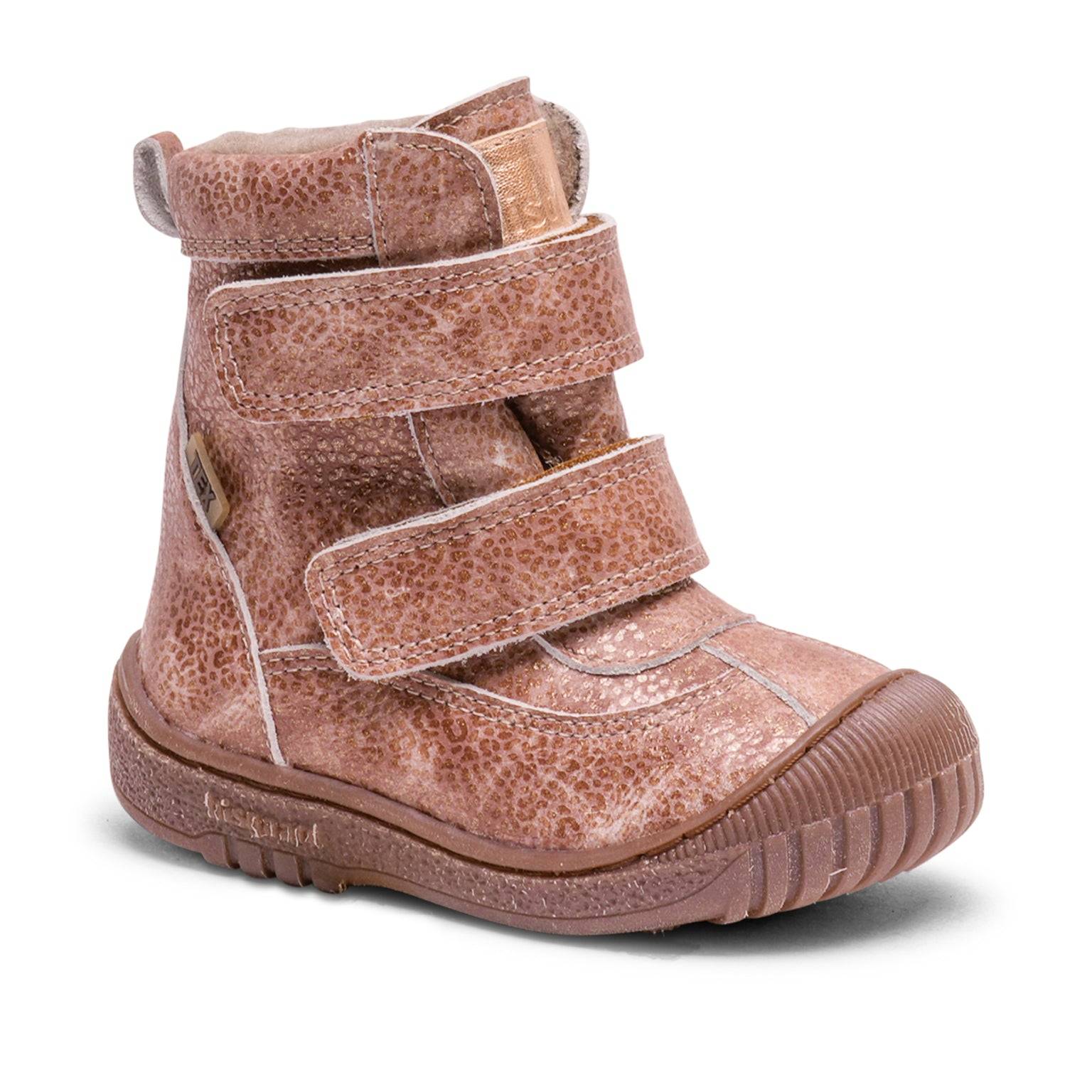 TEX-støvle m. velcro, Rose - 26