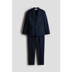 Dreng - Marineblå Jakkesæt - Size: 158 (12-13Y) - H&M