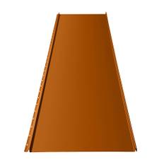Komplett Paket Plåttak För Sadeltak Glädja Tegelröd, 2975 Mm, 6790 Mm