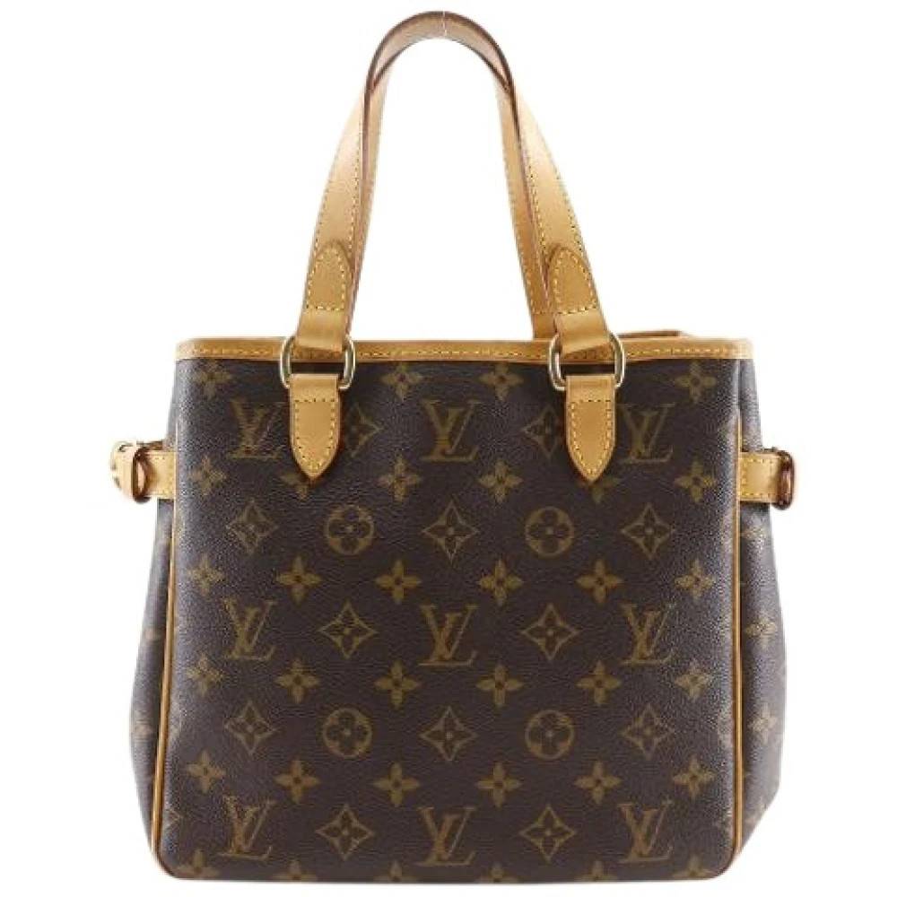 Louis Vuitton Vintage Pre-owned Canvas Håndtaske - Vintage - Dame - Brun - ONE SIZE -