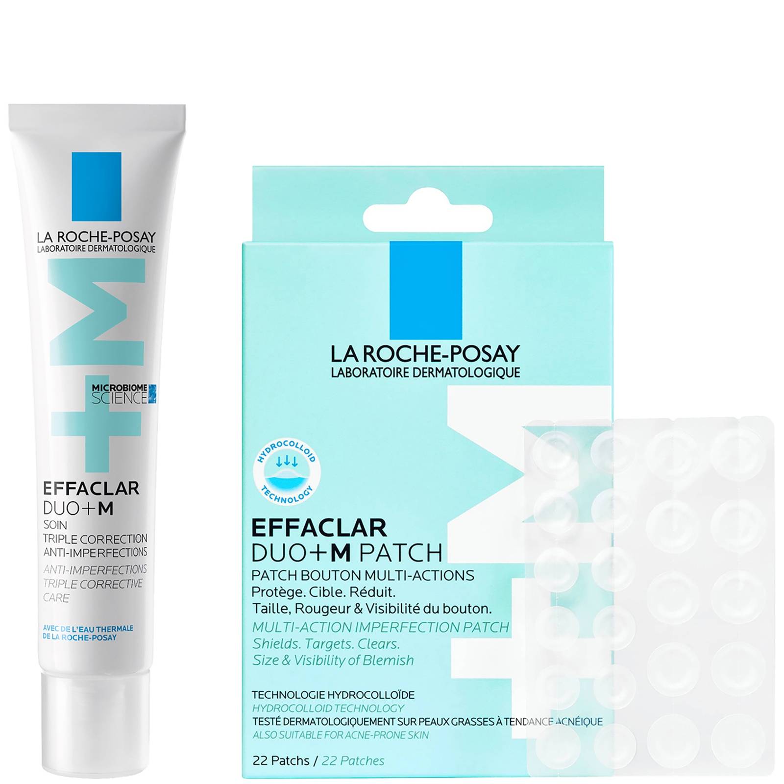 La Roche-Posay Anti-Breakout SOS Duo Bundle Effaclar Treatment & Patches