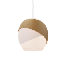 myCreation Cap Pendant E27 Satin Mässing 300cm kabel