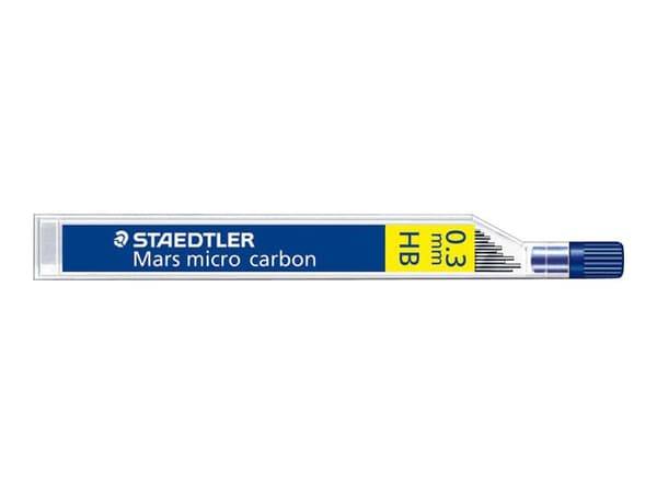 STAEDTLER Mars micro carbon - Blyertspenna - HB - 0.3 mm (paket om 12) - för graphite 760, 762, 779