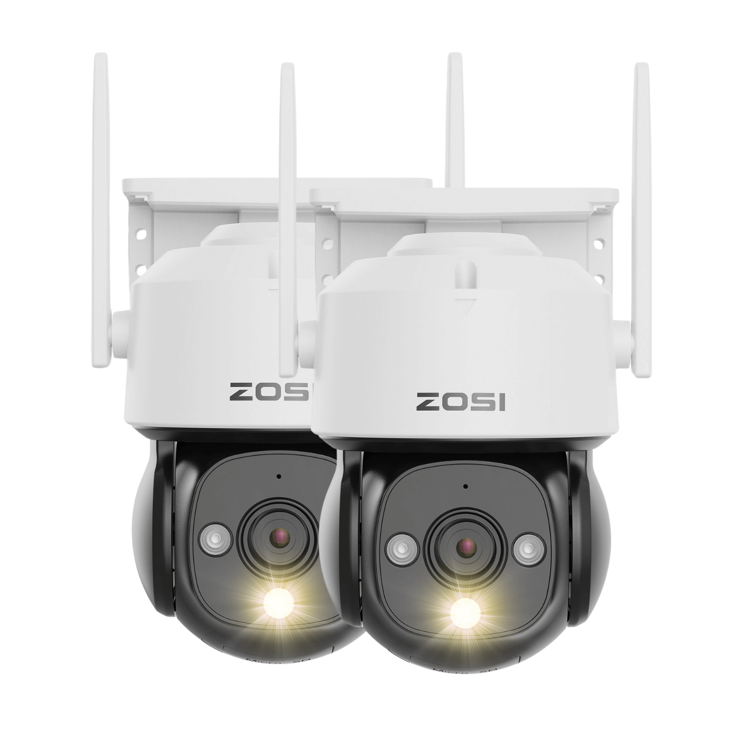C290 2MP/4MP PTZ WiFi Security Camera + Max 256GB Local Storage(Memory card not included) - 2pcs / 2MP