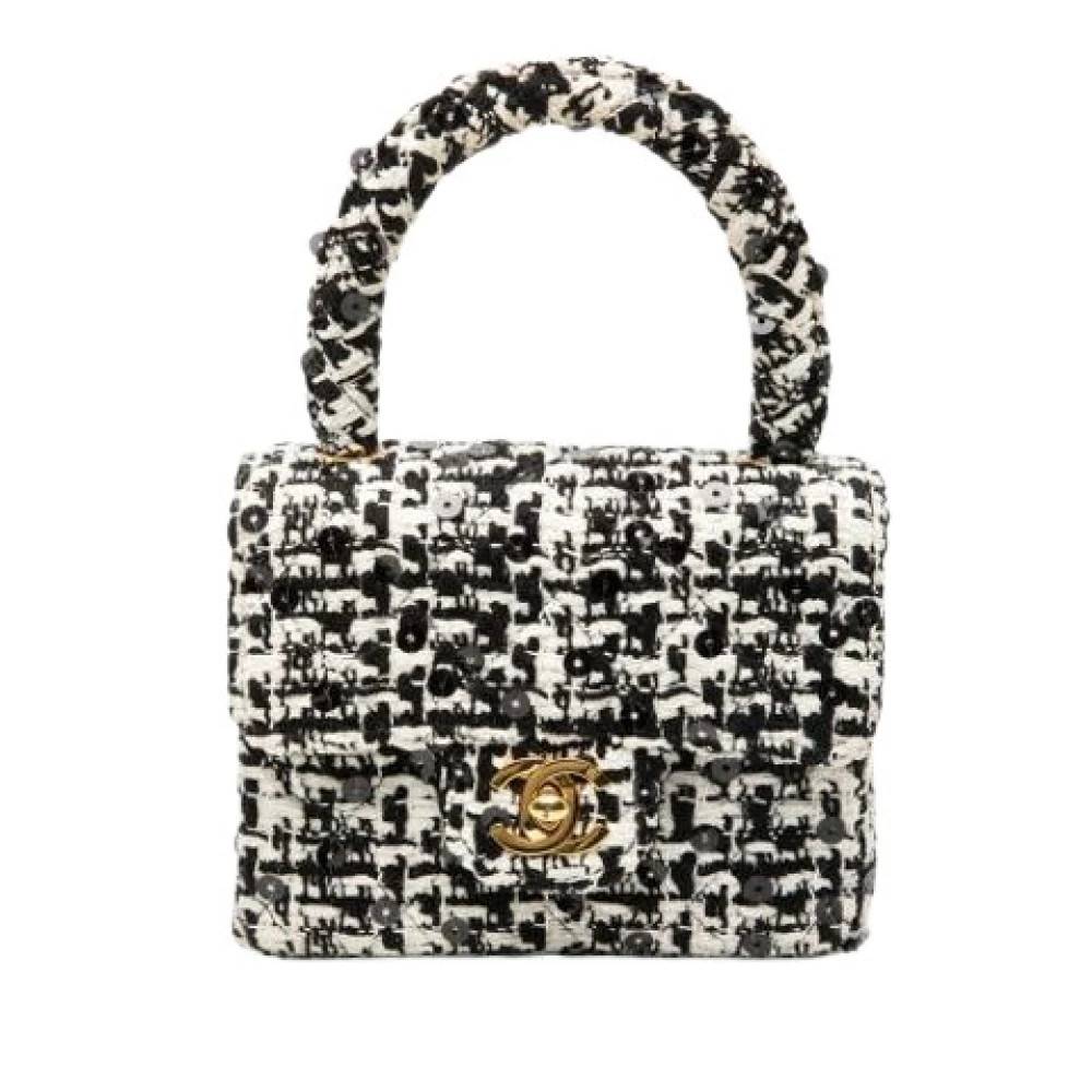 Chanel Vintage Pre-owned Vintage Mini Taske - Vintage - Dame - Flerfarvet - ONE SIZE - Tweed
