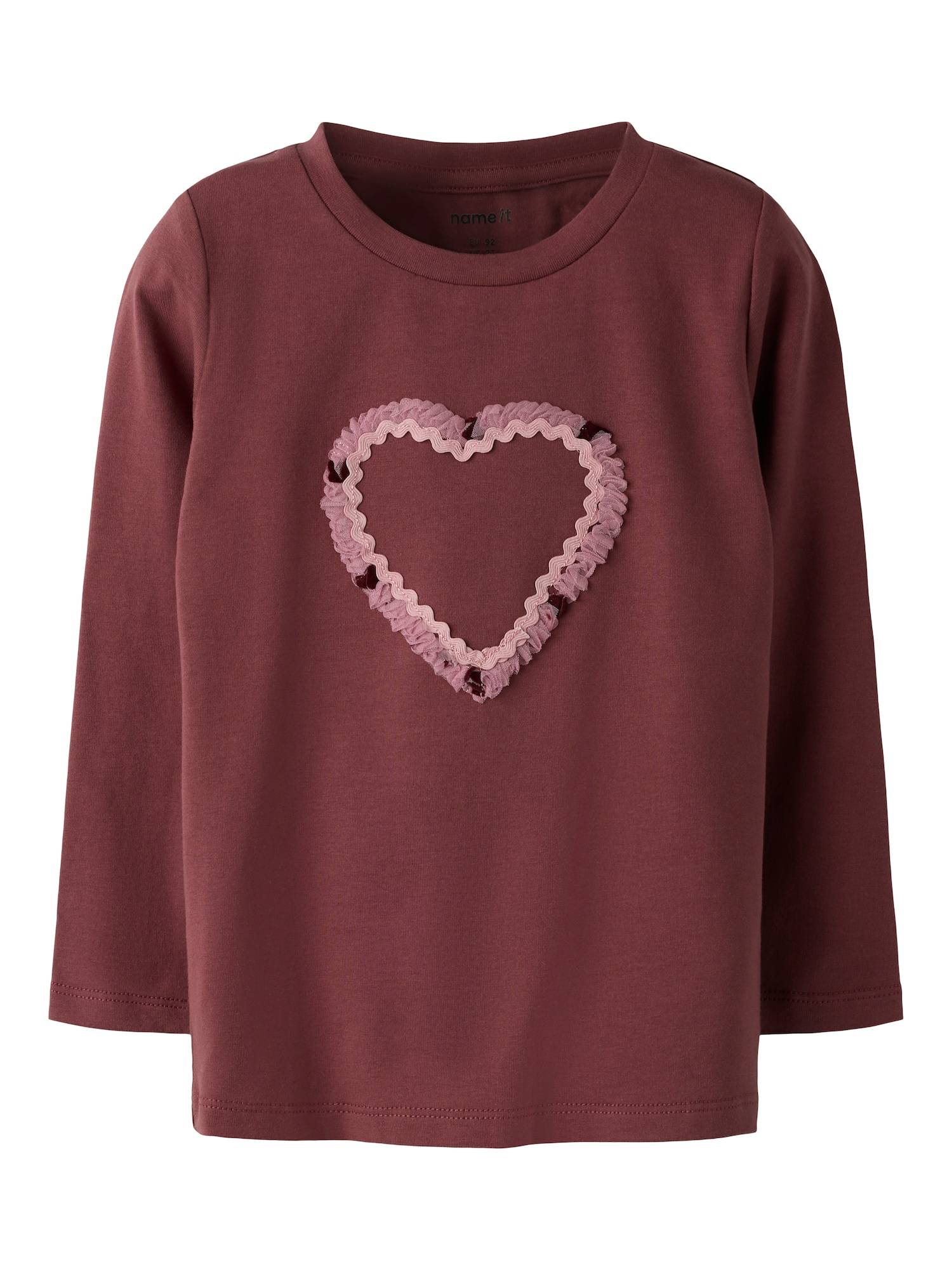 NAME IT T-shirt 'NMFNAGINO' cyklamen / rosa / gammalrosa