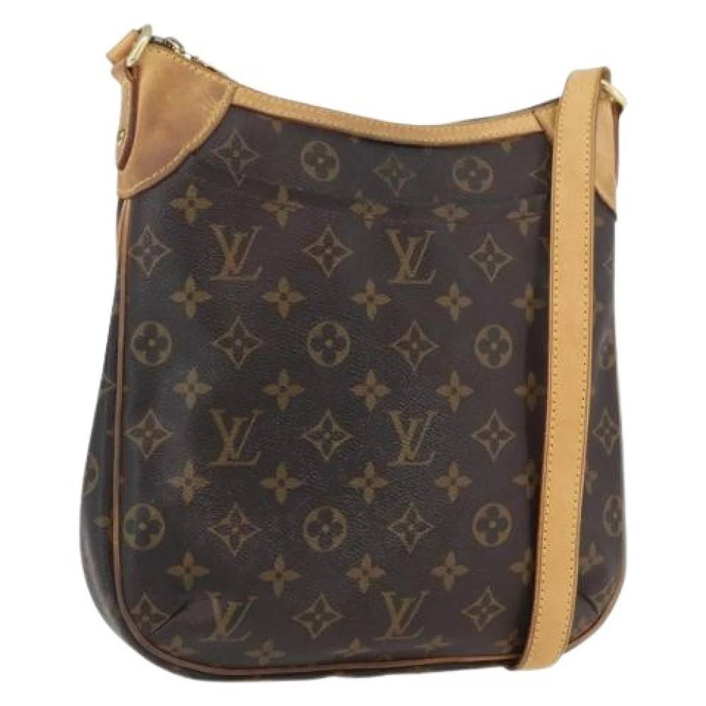 Louis Vuitton Vintage Pre-owned Monogram Canvas Skuldertaske - Vintage - Dame - Brun - ONE SIZE - Uld