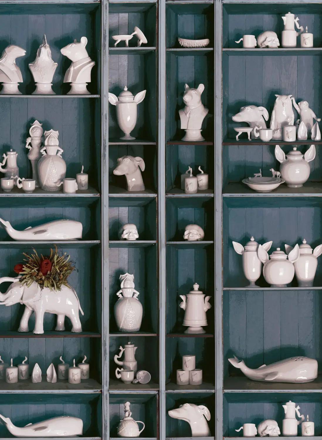 Coordonne Mural Ceramic Fauna 8000035N - grey