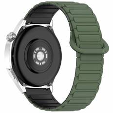 Huawei Watch GT 5 Pro 42mm etc. Urrem18mm - Mørkegrøn