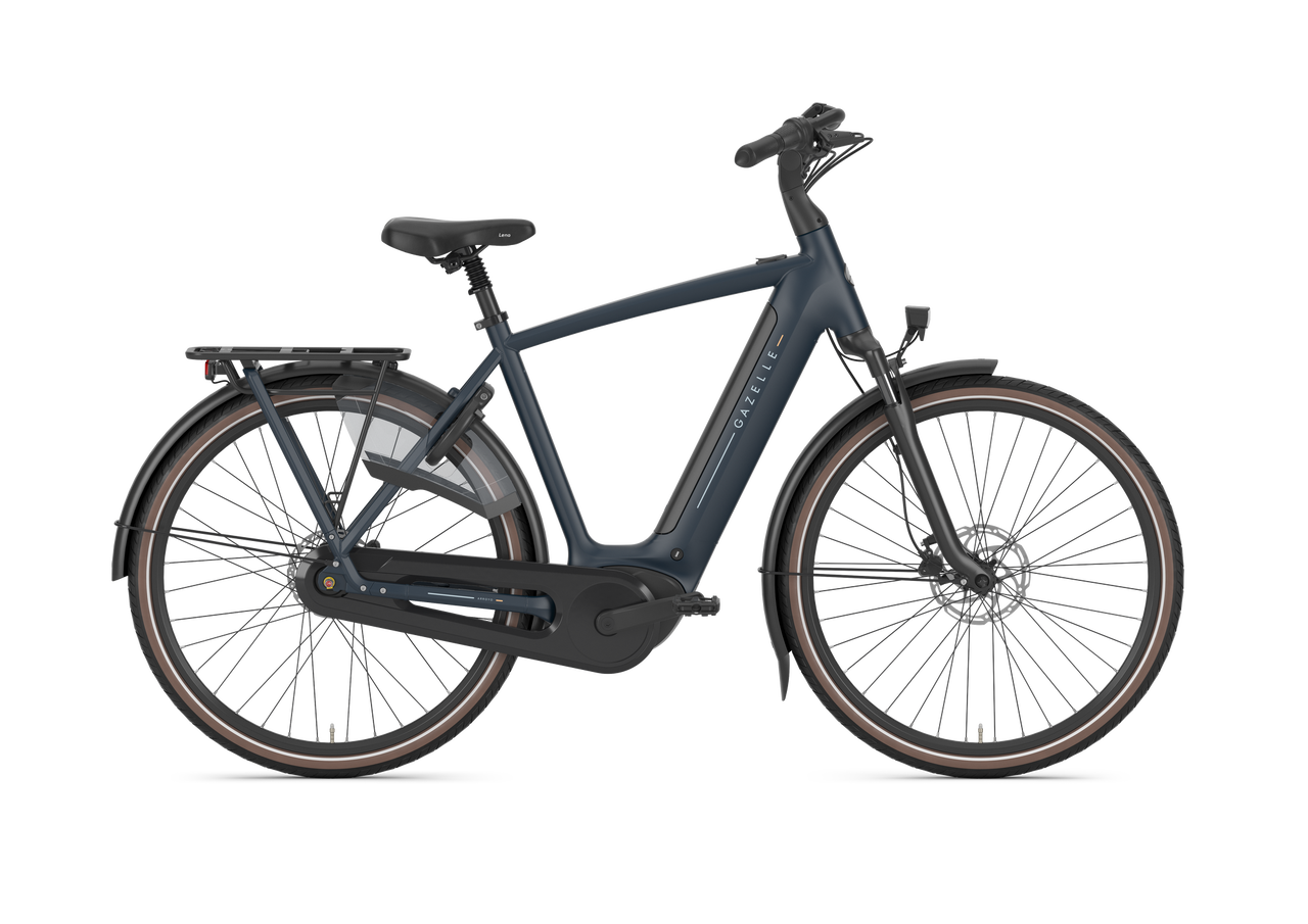 Gazelle Arroyo C8 Elite Herre Between - 61 Cm - Elcykel - Blå.