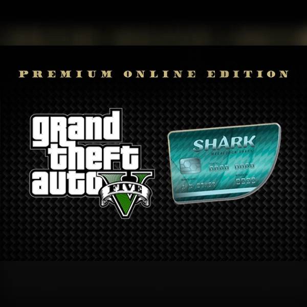 Grand Theft Auto V: Premium Online Edition and Megalodon Shark Card Bundle (PC) Rockstar Games Launcher Key - GLOBAL