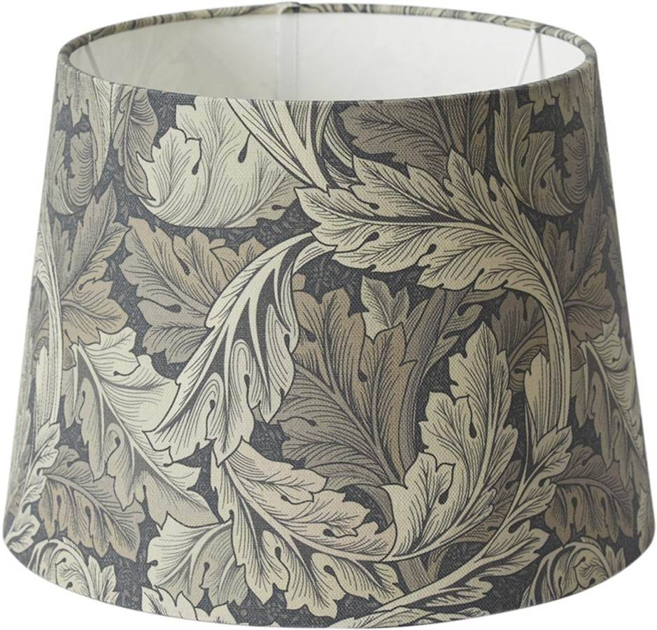 Acanthus Lampskärm Ø38cm Grå William Morris