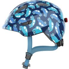 Abus Cykelhjälm Smiley 3.0 Led Blue Car (M)