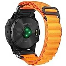 Klockarmband i nylon Kompatibelt med sportarmband för fēnix/Forerunner/Approach/MARQ/quatix/D2-serien Robust ersättningsarmband för män