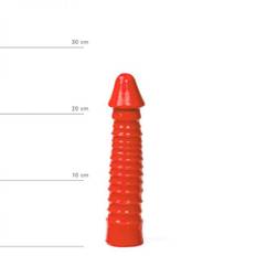 All Red Head Dildo 26 x 5 cm