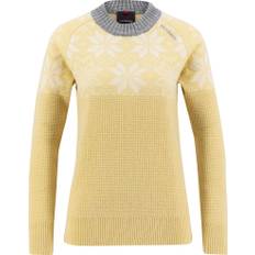 Ulvang Women's Rav Kiby Roundneck Parsnip/Vanilla/Grey Melange, XXL