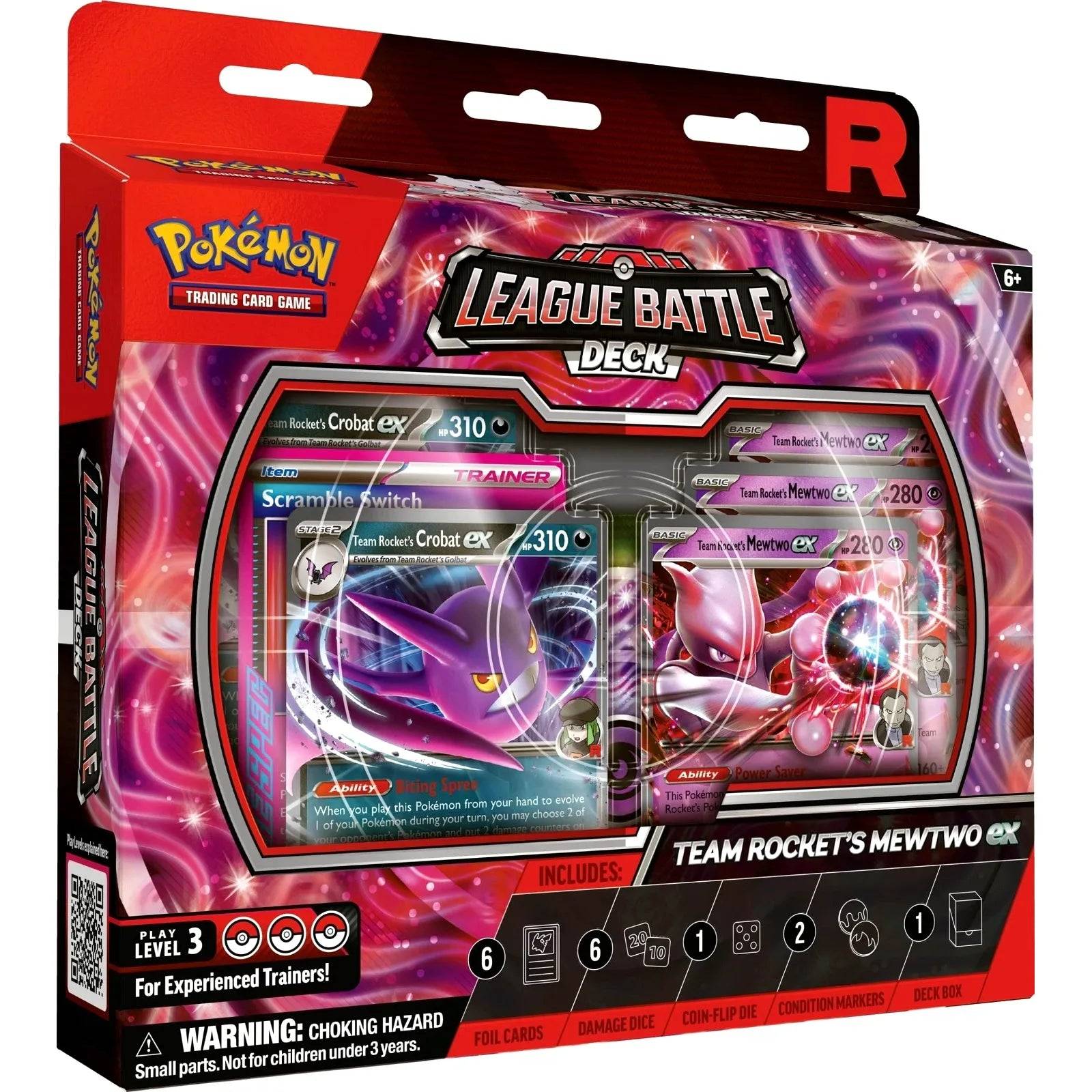 Pokémon TCG: Team Rocket's Mewtwo ex League Battle Deck - Brugtmoms