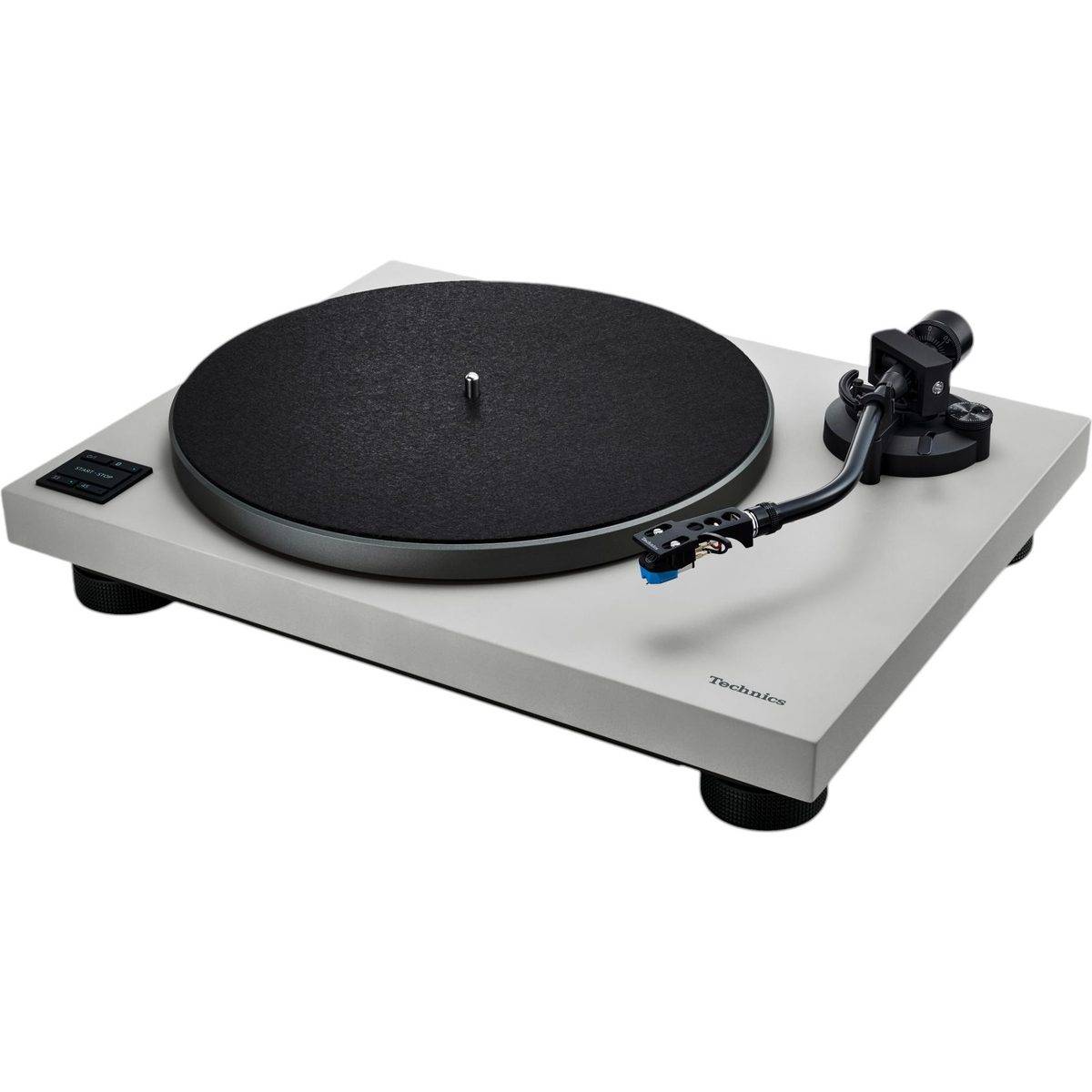 Technics SL-40CBT silver - Vinylspelare, Manuell, Inbyggd förförstärkare, MM, Direktdrift, 33 varv, 45 varv, Pickup ingår