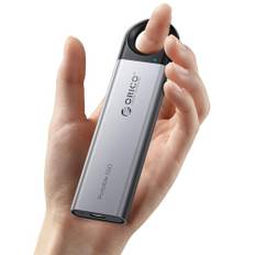 ORICO 1 TB Externe SSD bis zu 1050MB/s, Portable SSD mit Hängeloch-Design, 2-in-1 USB C & A Kabel, Festkörper-Laufwerk für Smartphone, Tablet, Laptop - C10